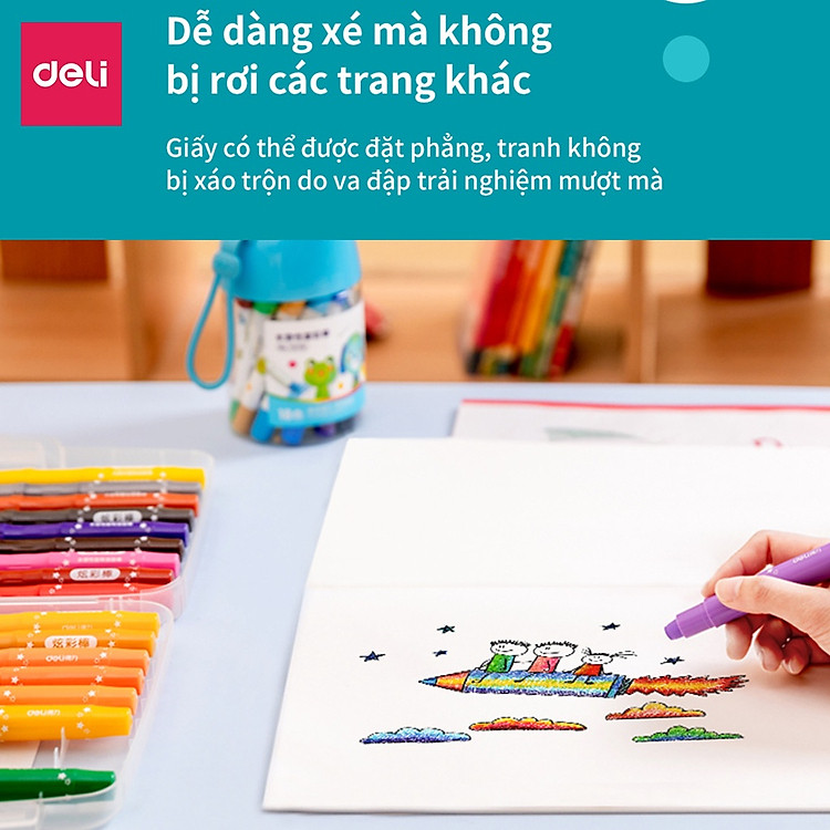 Vở Vẽ Học Sinh Deli (179*252) - Ảnh 6