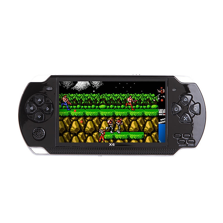 Máy chơi game PSPX6 8G 32 bit 4.3 inch HD 10.000 trò chơi