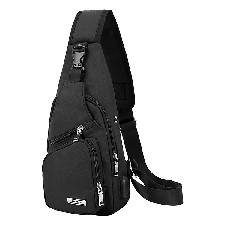 Túi Đeo Chéo Nam Tặng Kèm Cổng Sạc USB