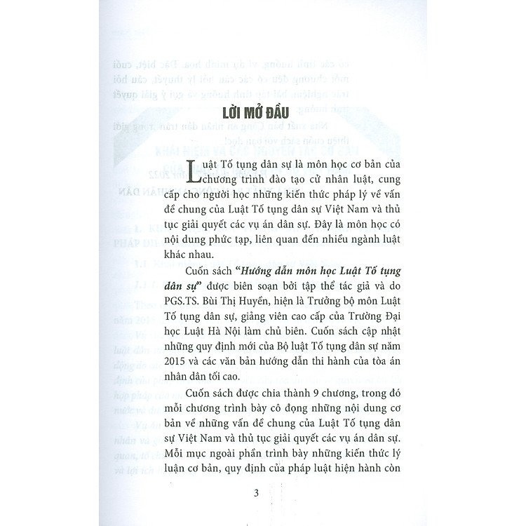 Hướng Dẫn Môn Học Luật Tố Tụng Dân Sự - Ảnh 3