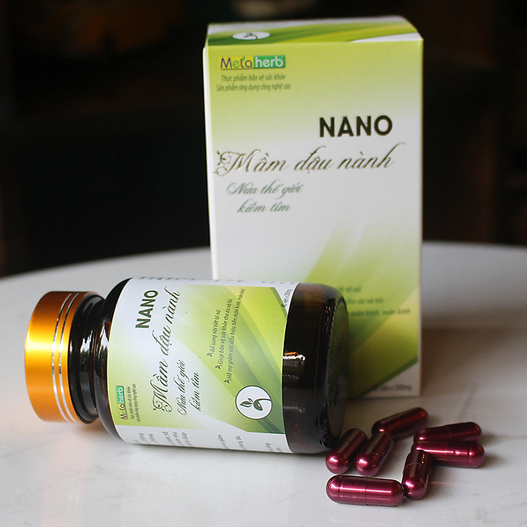 Thực phẩm chức năng Nano mầm đậu nành Metaherb