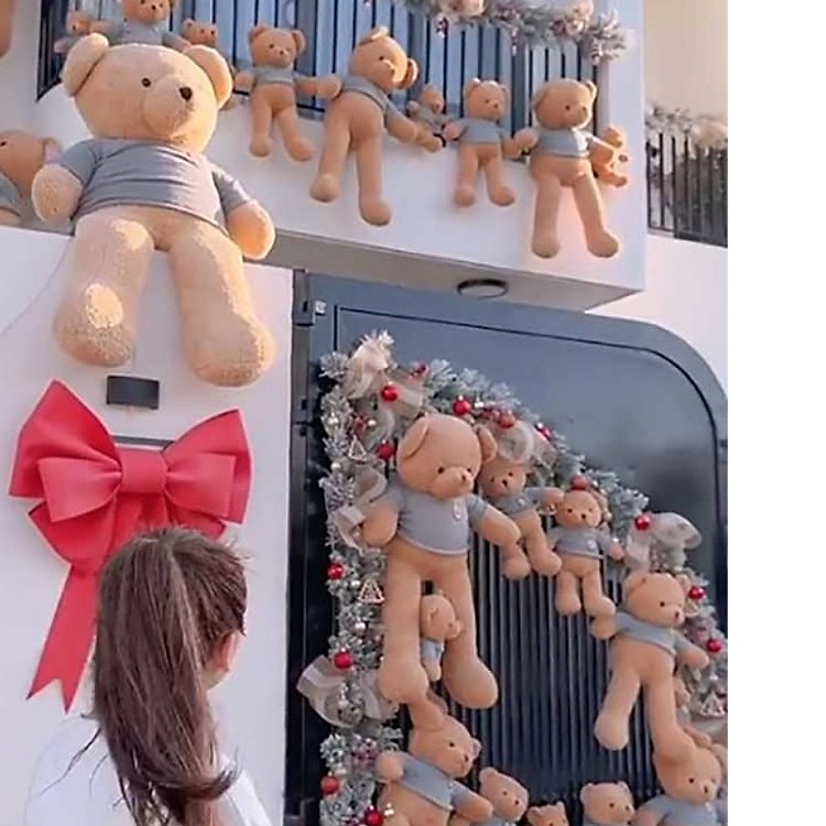Mua Gấu bông teddy lông xù đáng yêu Chính hãng Ưu đãi - Hình ảnh 2