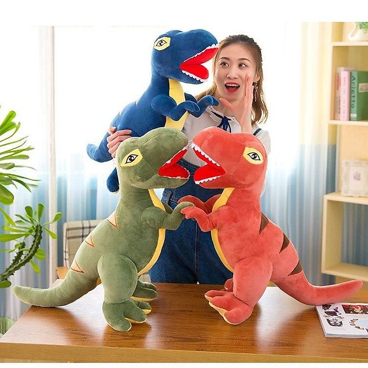 Mua Gấu bông khủng long bạo chúa 30cm Chính hãng Tiết kiệm - Hình ảnh 3