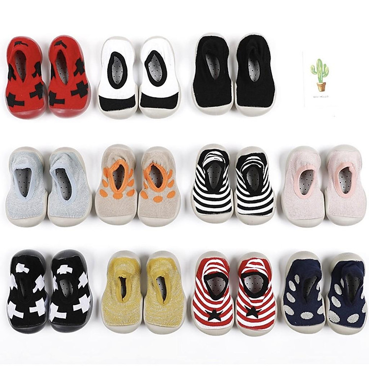 Giầy bún tập đi cho bé