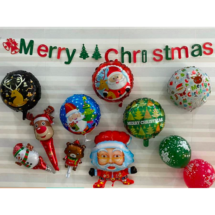 Bóng Bóng Trang Trí Giáng Sinh - Ảnh 2