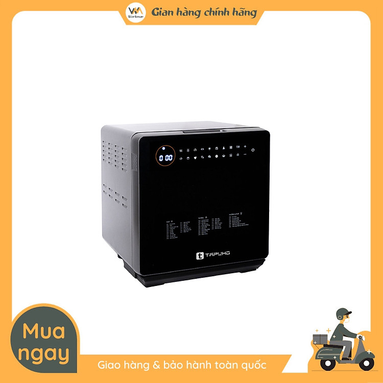Nồi Chiên Hơi Nước TAPUHO TSF16 Dung Tích 16L 60 Chương Trình Nấu Công suất 1000W - 1800W Bảo Hành 24 Tháng- Hàng Chính Hãng