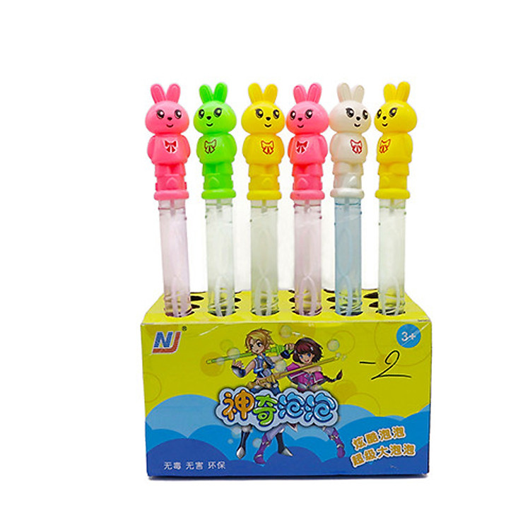 ĐỒ CHƠI QUE THỔI XÀ PHÒNG HÌNH THỎ CHO BÉ - FC-LJ0020A