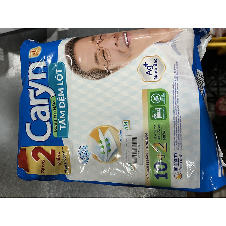 Mua TẤM LÓT NGƯỜI GIÀ CARYN GÓI 10 MIẾNG Chính hãng Giá rẻ - Hình ảnh 4