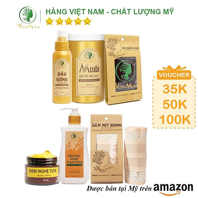 Bộ ở cữ tiết kiệm Wonmom Giá tốt