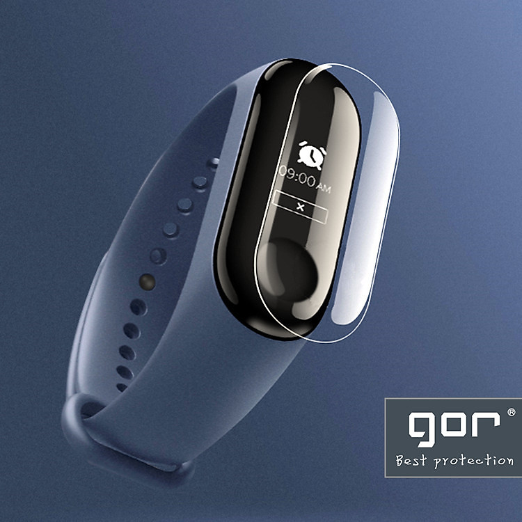 Bộ 5 Miếng Dán Film HD GOR cho Đồng Hồ Xiaomi Smart Band Mi Band 3/4/5/6/7/8/9/10_ Hàng chính hãng