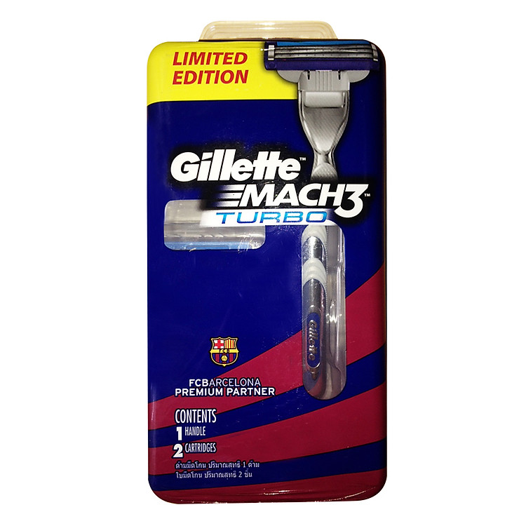 Cán Dao Cạo GilletteMach 3 Turbo 2up