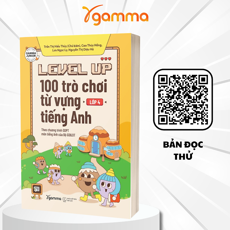 Level Up – 100 Trò Chơi Từ Vựng Tiếng Anh Lớp 4