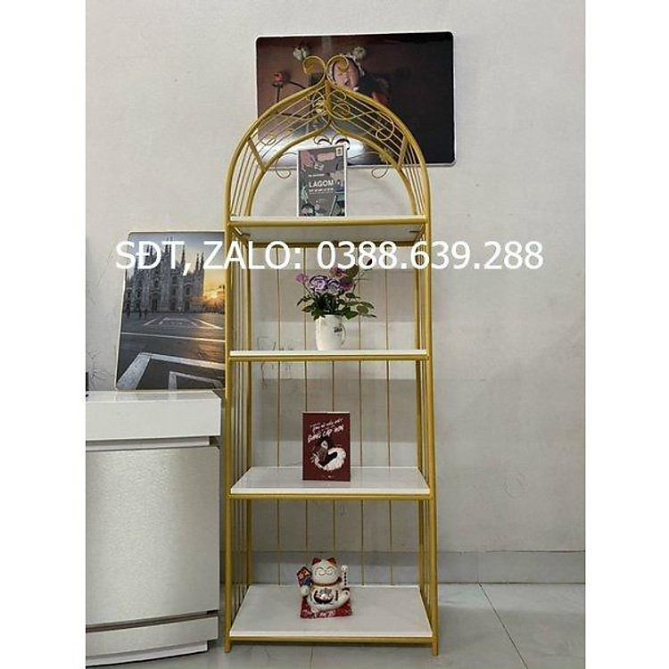 Kệ lồng chim vuông, tròn trang trí để đồ 4 tầng rẻ đẹp