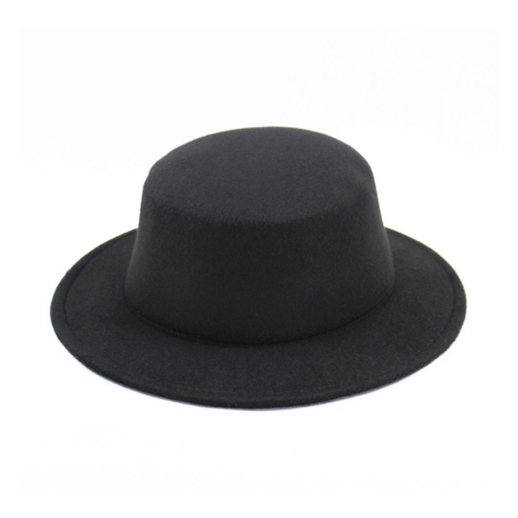 Nón mũ rộng vành nỉ fedora thời trang Hàn Quốc dona21112409