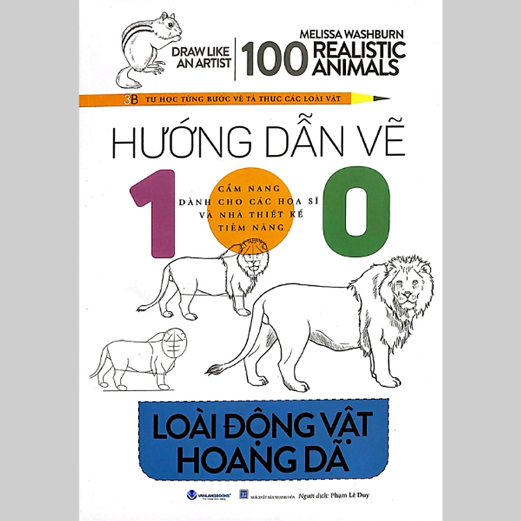 Hướng Dẫn Vẽ 100 Loài Động Vật Hoang Dã - Ảnh 2