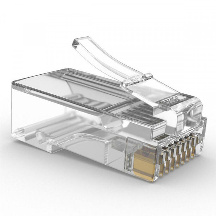 Hạt mạng xuyên thấu RJ45 - Hộp 50 hạt và 100 hạt