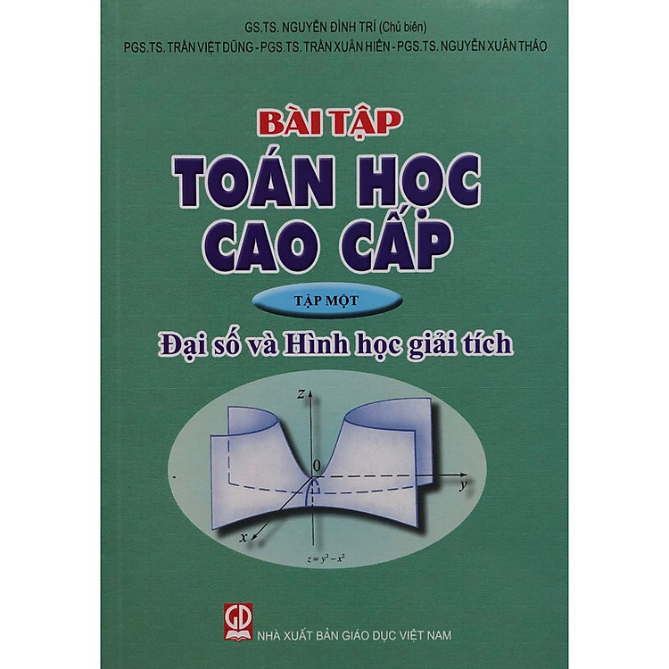 Newshop: Bài Tập Toán Học Cao Cấp (Tập Một) - Đại Số và Hình Học Giải Tích