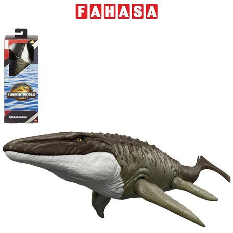 Đồ Chơi Mô Hình Saga Khủng Long Mosasaurus 12 Inch - Jurassic World JGC05/JGC04