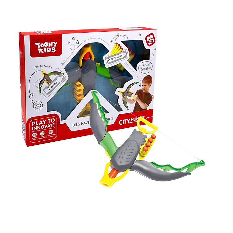 Bắn Cung TOONYKIDS CITY HUNTER TN027 Chính hãng Tiết kiệm - Hình ảnh 3
