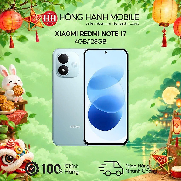 Điện Thoại Xiaomi Redmi Note 17 4GB/128GB - Hàng Chính Hãng