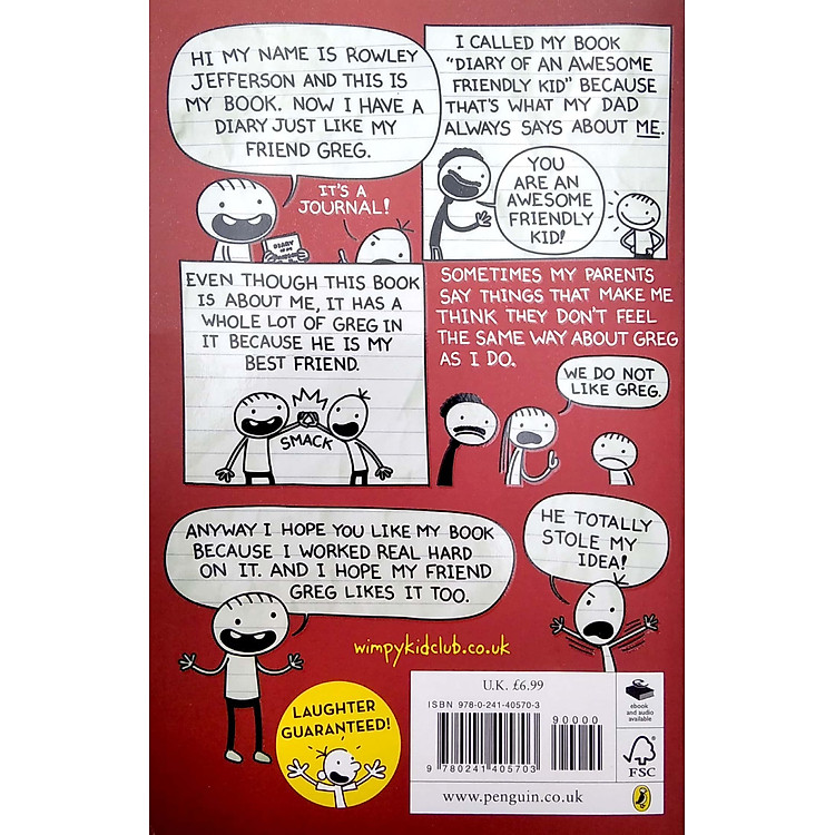 Diary Of An Awesome Friendly Kid: Rowley Jefferson's Journal - Ảnh 3