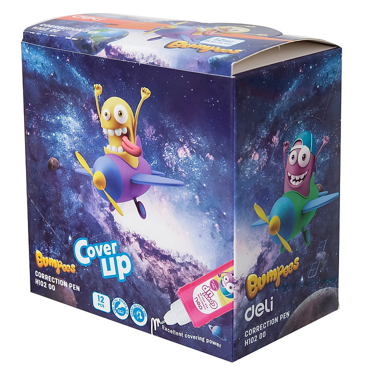 Bút Xoá Nước Deli 12ml (1 cái) - Ảnh 3