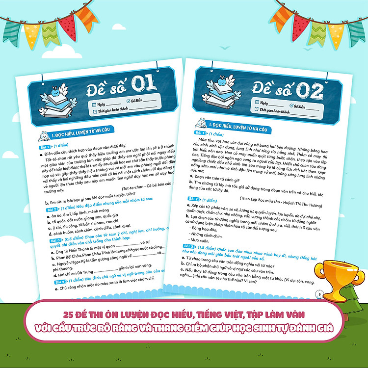 Chinh phục đề thi vào lớp 6 trường THCS chất lượng cao môn Tiếng Việt - Ảnh 3