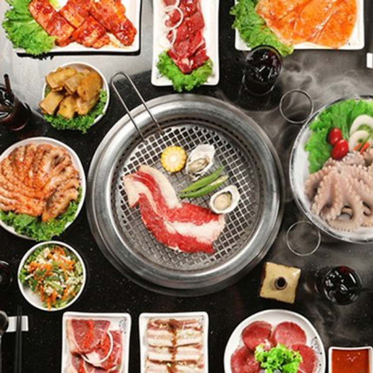 Buffet King BBQ - Nướng thịt thả ga, không lo về giá