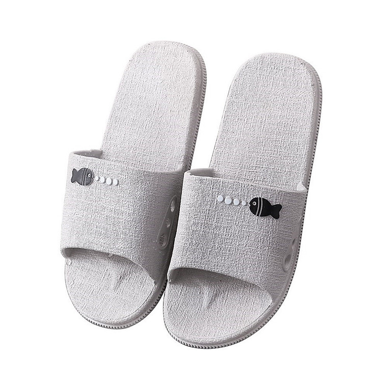 Dép Nhựa Nam 3Fashion Cao Cấp Chống Thấm Nước Icon Cá Stye Hàn Quốc - 3191 - Nam