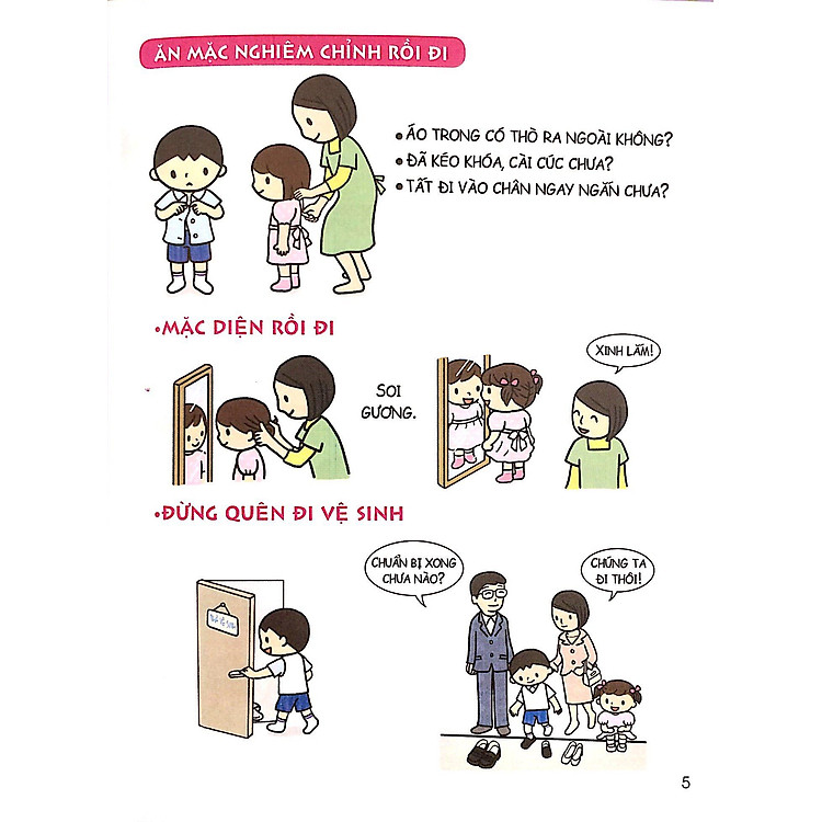 Cẩm Nang Sinh Hoạt Bằng Tranh Cho Bé Tập 3: Kĩ Năng Đi Ra Ngoài (Tái Bản 2019) - Ảnh 6