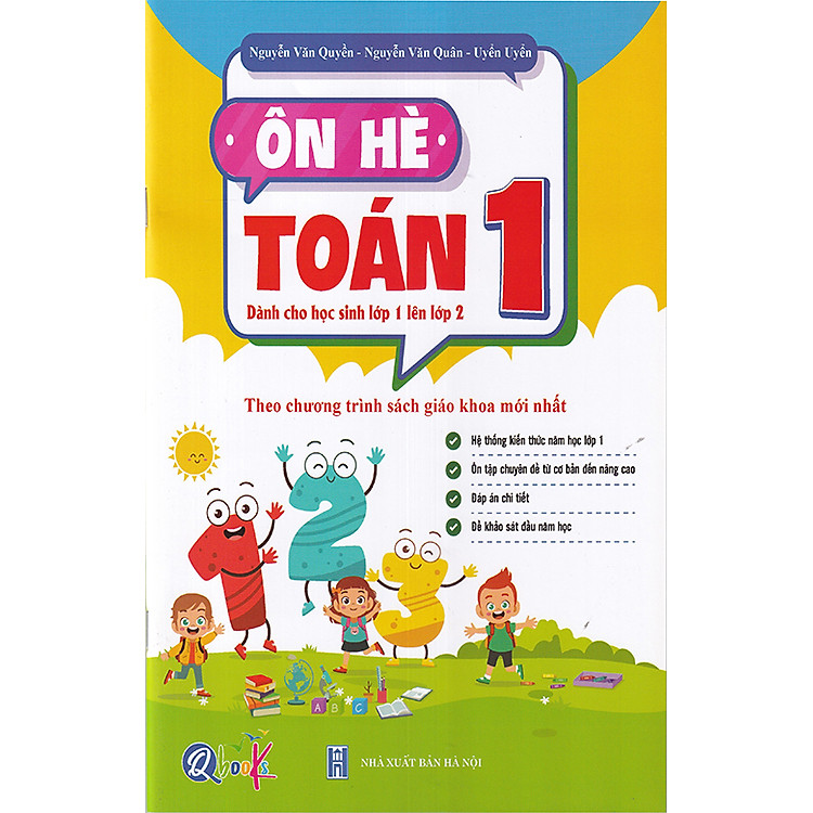 Ôn hè Toán 1 (Dành cho học sinh lớp 1 lên lớp 2)