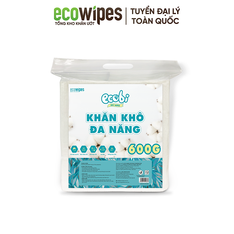Tham Khảo tại ConCung: Combo 03 túi Khăn khô EcoWipes cho bé , nhận ngay nhiều Ưu đãi