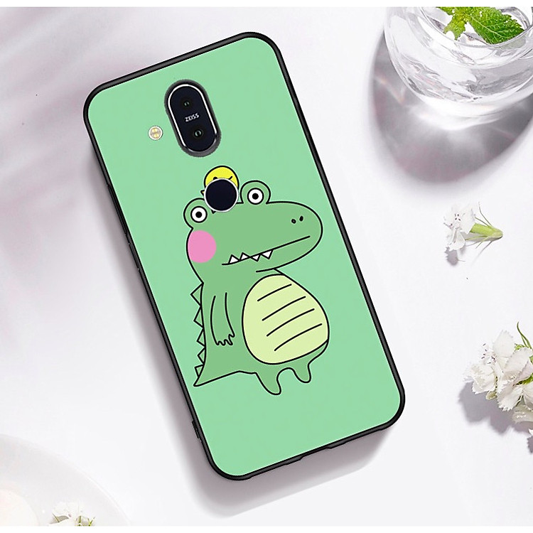 Ốp silicon in hình thời trang cho Nokia 8.1