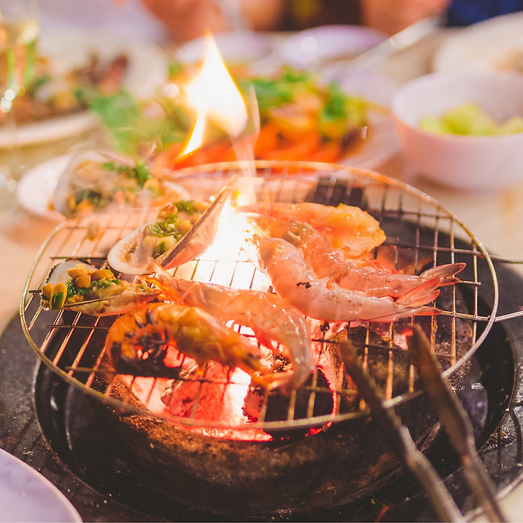 BBQ Buffet Hải Sản và Thịt nướng tại Grill Garden Nha Trang