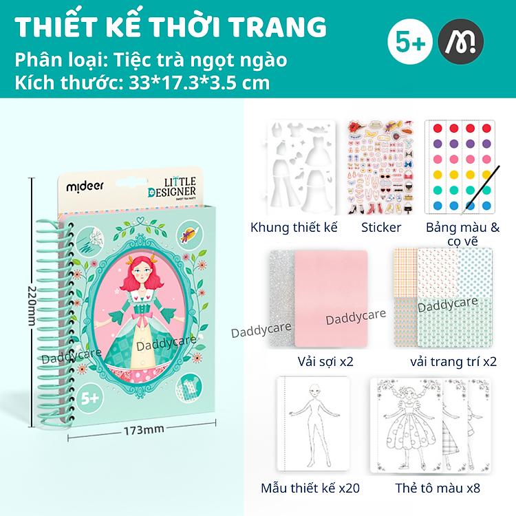 Mua Đồ chơi DIY Tiệc trà Mideer cho bé Chính hãng Giá rẻ - Hình ảnh 3
