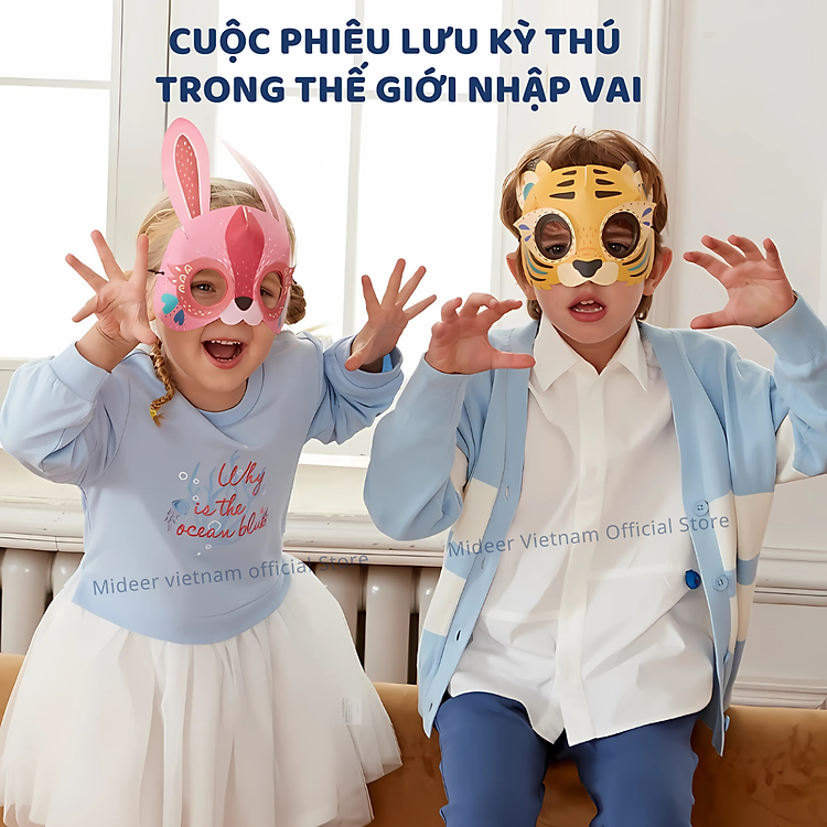 Mua Đồ chơi DIY Mideer Mặt nạ Hóa trang Chính hãng Ưu đãi - Hình ảnh 3