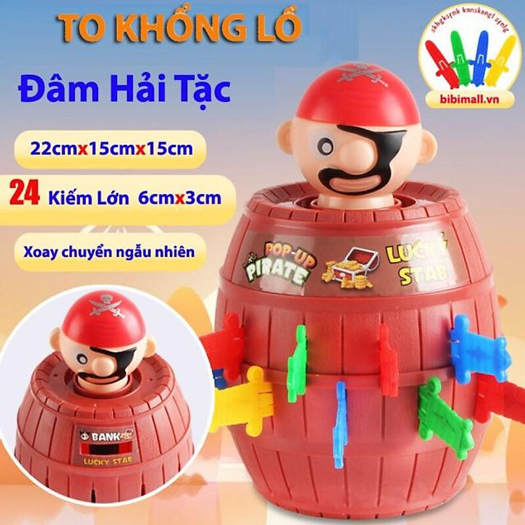 Đâm hải tặc size lớn 24 kiếm