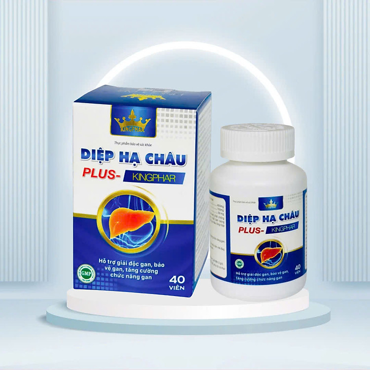 Diệp Hạ Châu plus Kingphar 3 , Hộp 40 viên– Giúp tăng cường chức năng gan, bảo vệ tế bào gan