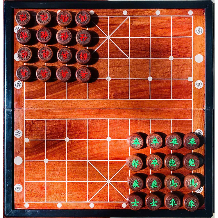 Combo bàn cờ tướng gỗ hương Chính hãng Giá rẻ - Hình ảnh 3