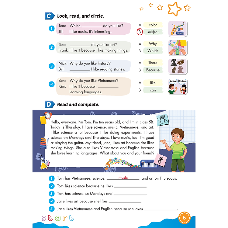 Bài Tập Bổ Trợ Tiếng Anh 5 - Ảnh 6