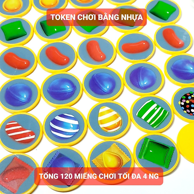 Đồ Chơi Board Game Candy Crush EASYKIDS Chính hãng Ưu đãi - Hình ảnh 5