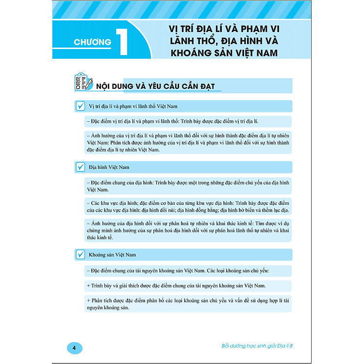 Bồi Dưỡng Học Sinh Giỏi Địa Lí 8 - Ảnh 3