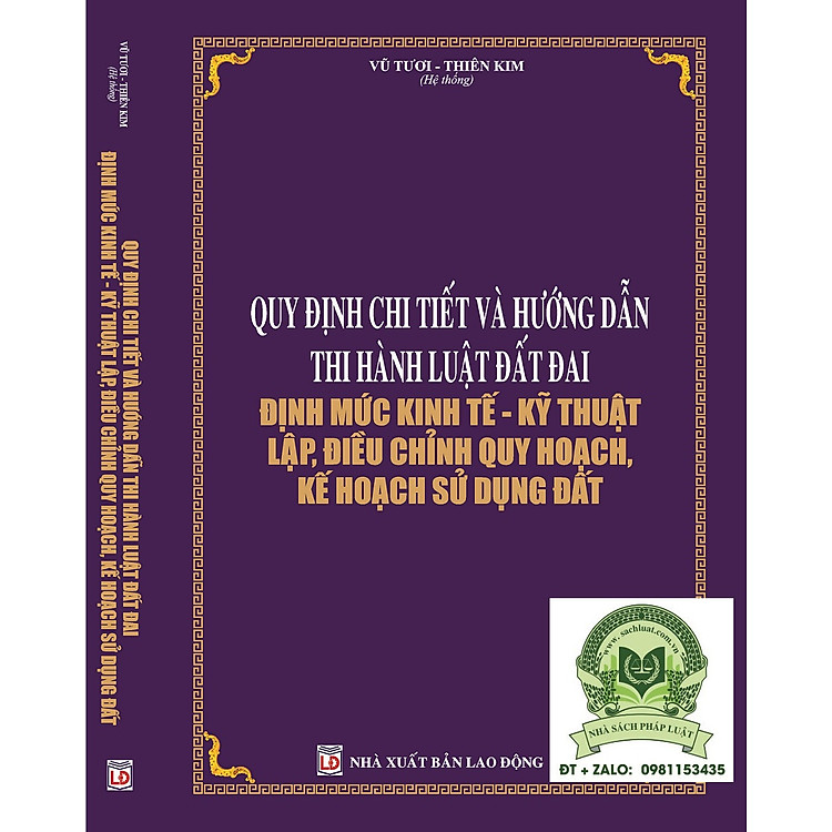 Quy Định Chi Tiết Và Hướng Dẫn Thi Hành Luật Đất Đai Định Mức Kinh Tế