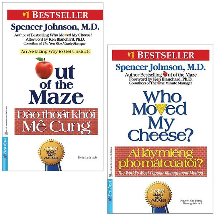 Combo Sách Đào Thoát Khỏi Mê Cung + Ai Lấy Miếng Pho Mát Của Tôi (Bộ 2 Cuốn)