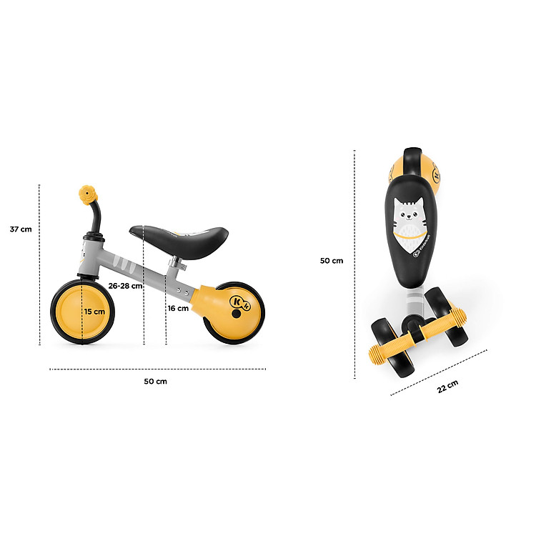 Xe chòi chân Kinderkraft cho bé 1-3 tuổi Chính hãng Giá rẻ - Hình ảnh 5