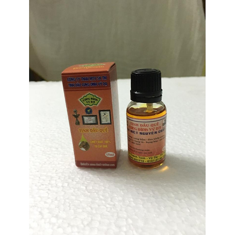 Tinh dầu quế nguyên chất Cung Đình Vỹ Dạ, xông nhà, thơm phòng, tan mỡ, khử mùi, đuổi muỗi, lau sàn, sàn gỗ