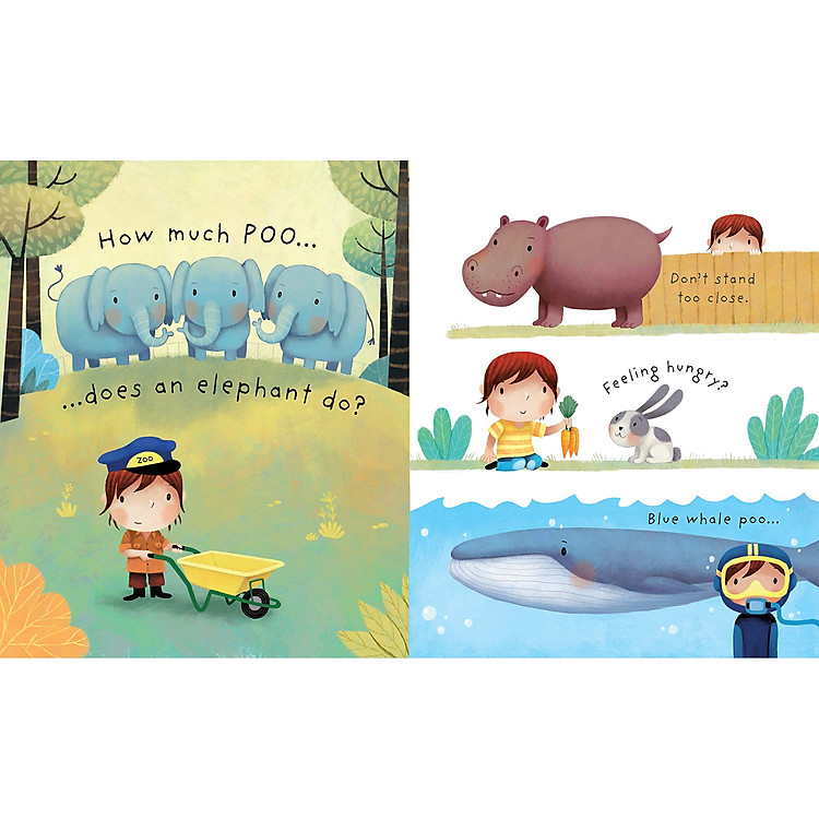 Tương Tác Tiếng Anh - Lift-The-Flap Very First QA : What is Poo? - Ảnh 2