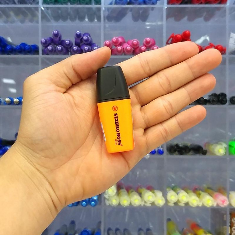 Bút Dạ Quang Boss Mini Stabilo HL07-54 (Màu Cam) - Ảnh 5