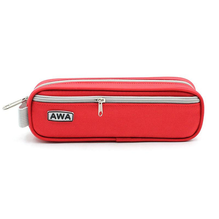 Bóp Viết 2 Ngăn AWA HVA-RD - Màu Đỏ - Ảnh 2