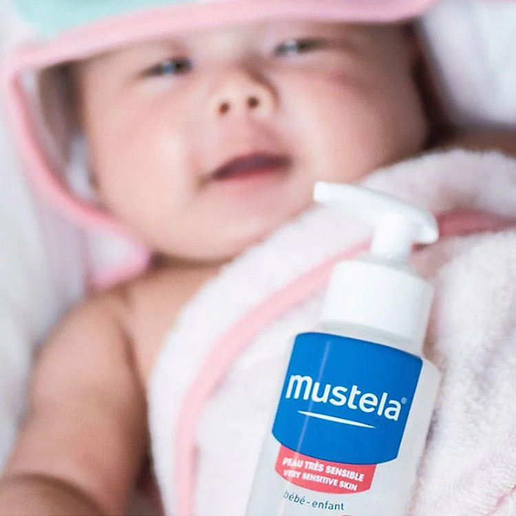 Nước Làm Sạch Da Nhạy Cảm Mustela 300ml Chính hãng Giá tốt - Hình ảnh 3